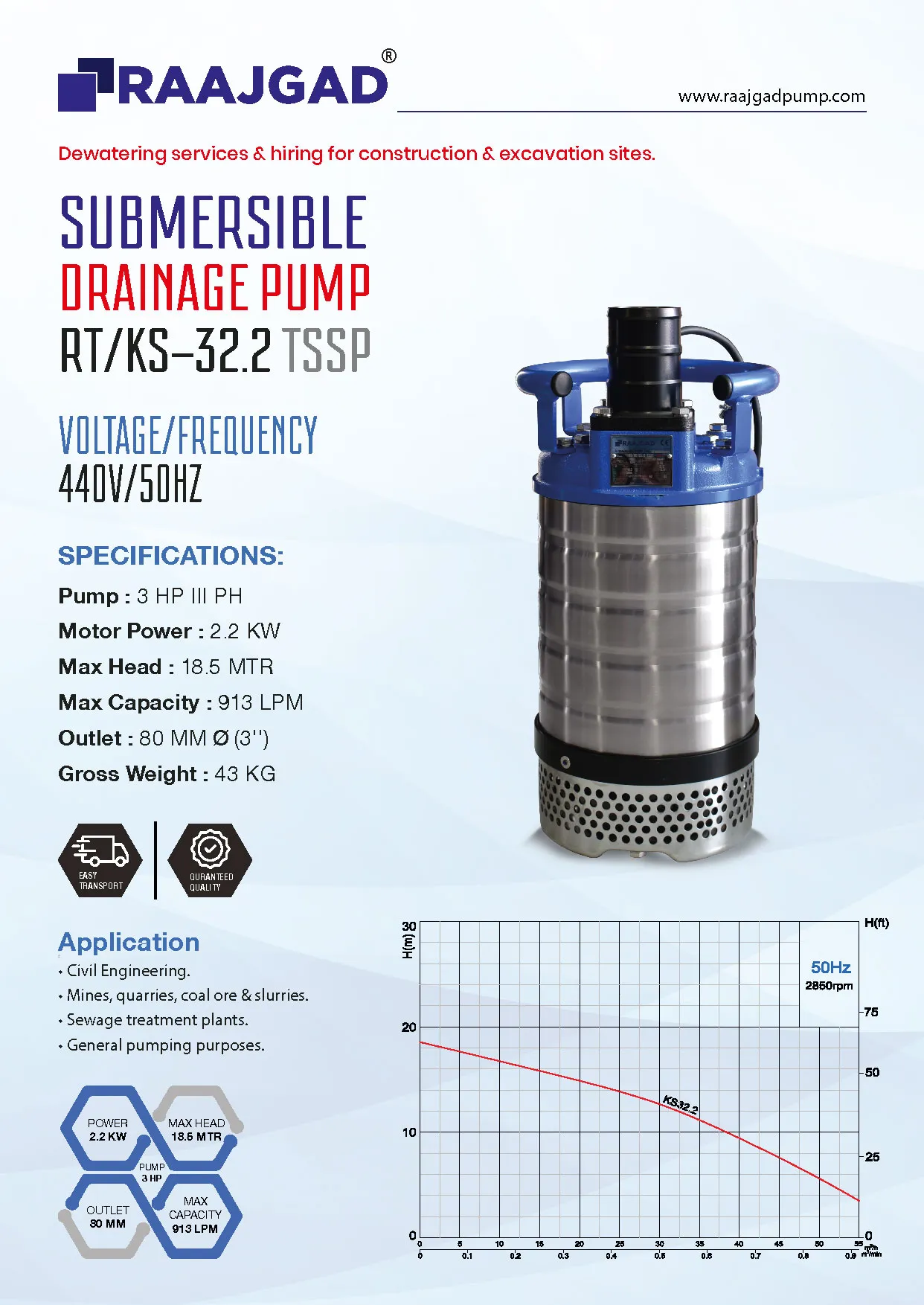 RT-KS-43.7-TSSP Specification